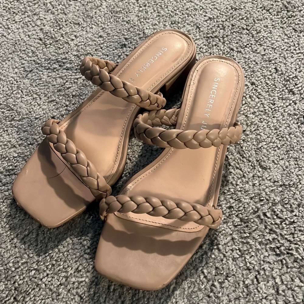 Size 8 “sincerely Jules” sandals